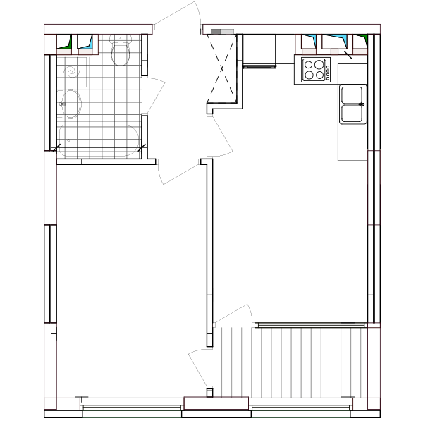 Flat plan