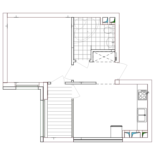 Flat plan