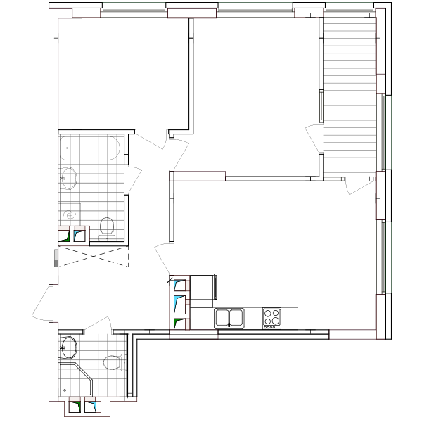 Flat plan
