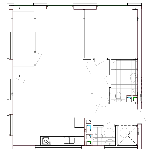 Flat plan