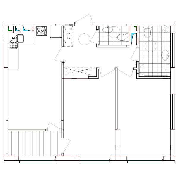 Flat plan