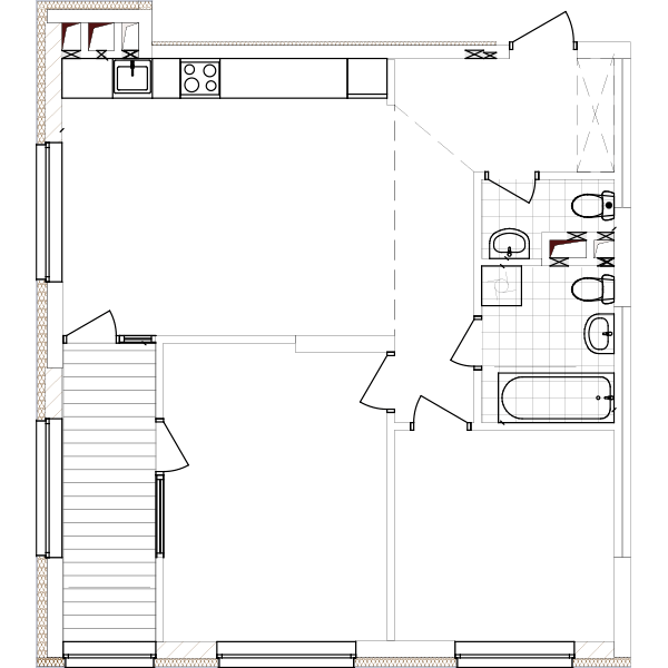 Flat plan