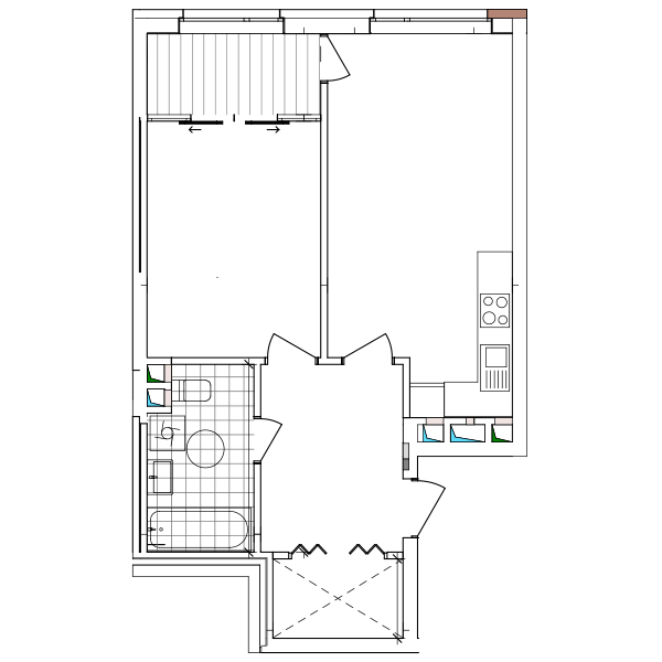 Flat plan