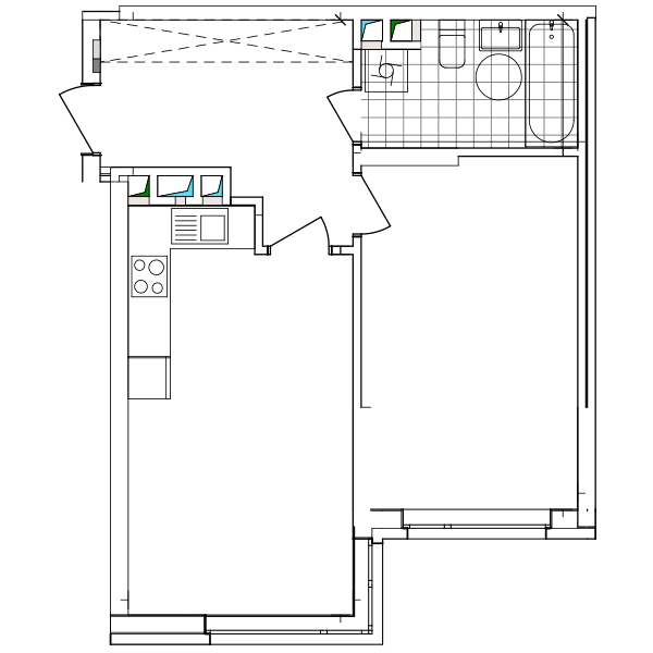 Flat plan