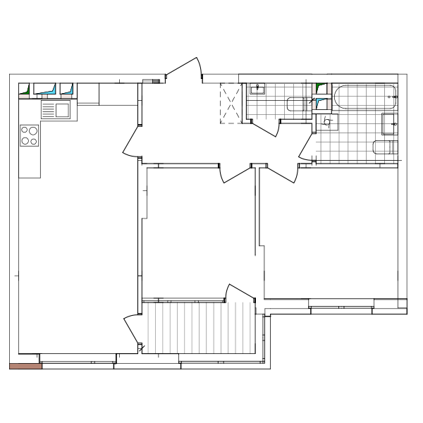 Flat plan