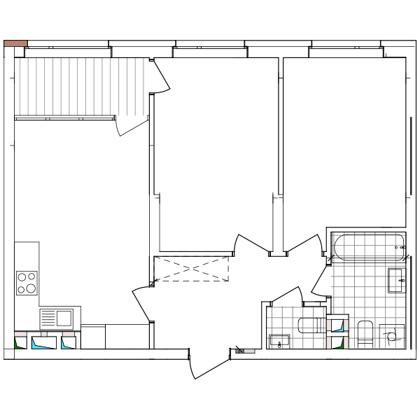 Flat plan