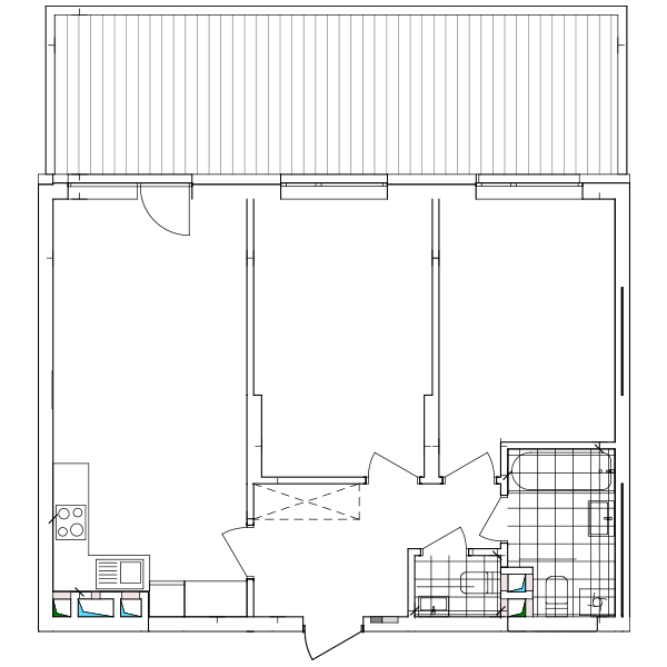 Flat plan