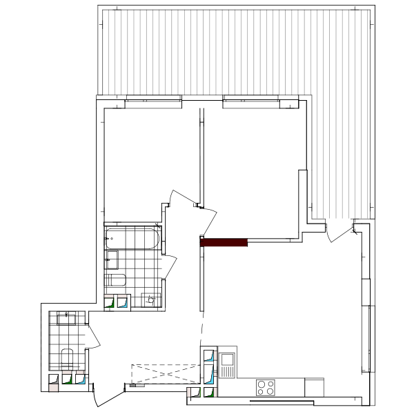 Flat plan