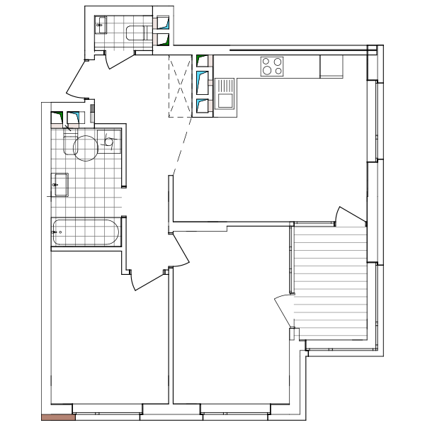 Flat plan