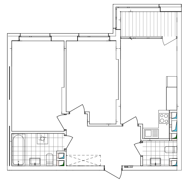 Flat plan