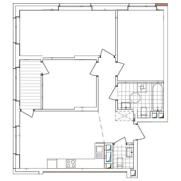 Flat plan