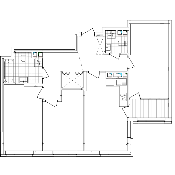Flat plan