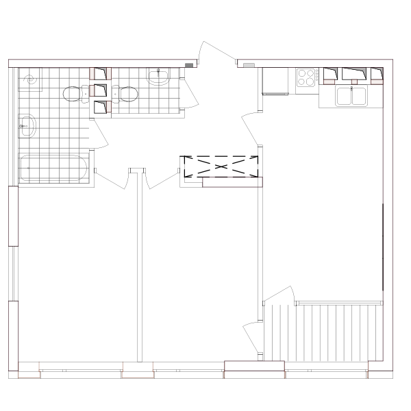 Flat plan
