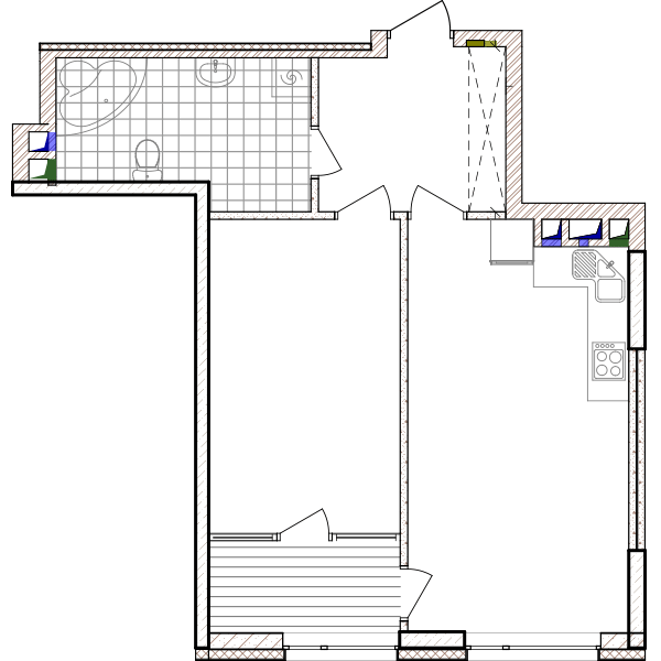 Flat plan