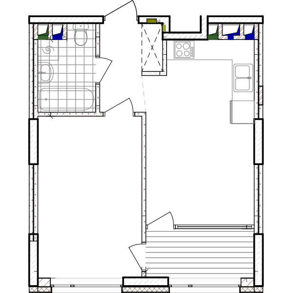 Flat plan