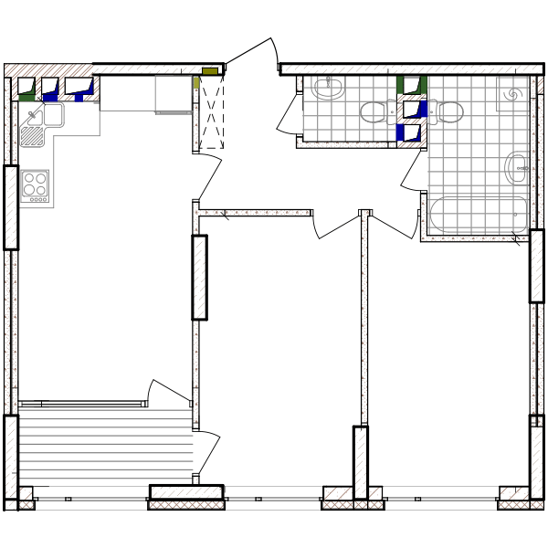 Flat plan