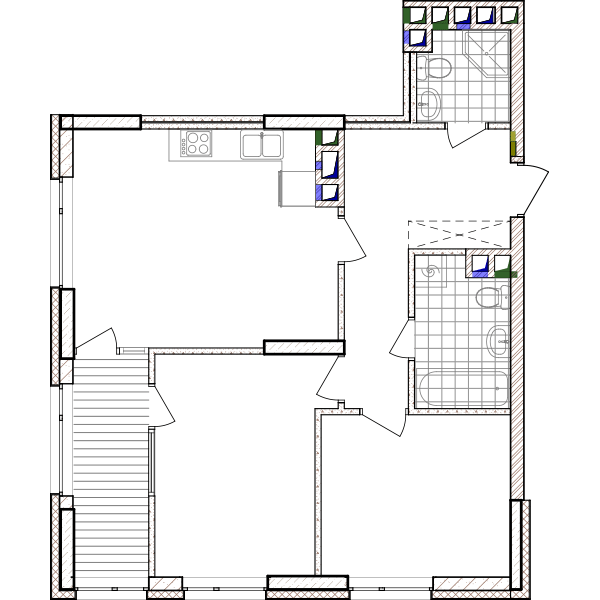 Flat plan