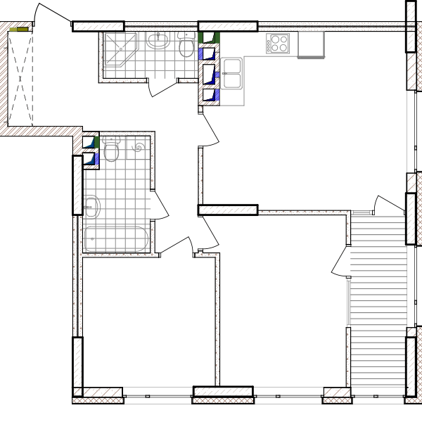 Flat plan