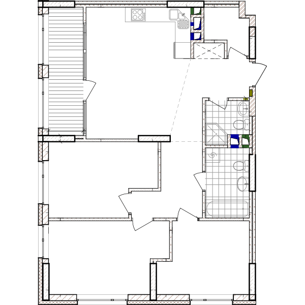 Flat plan