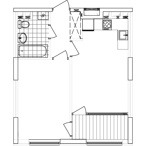 Flat plan