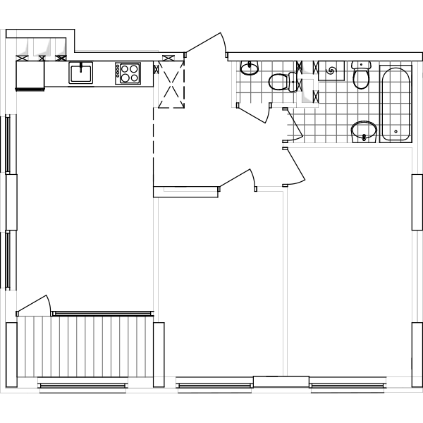 Flat plan