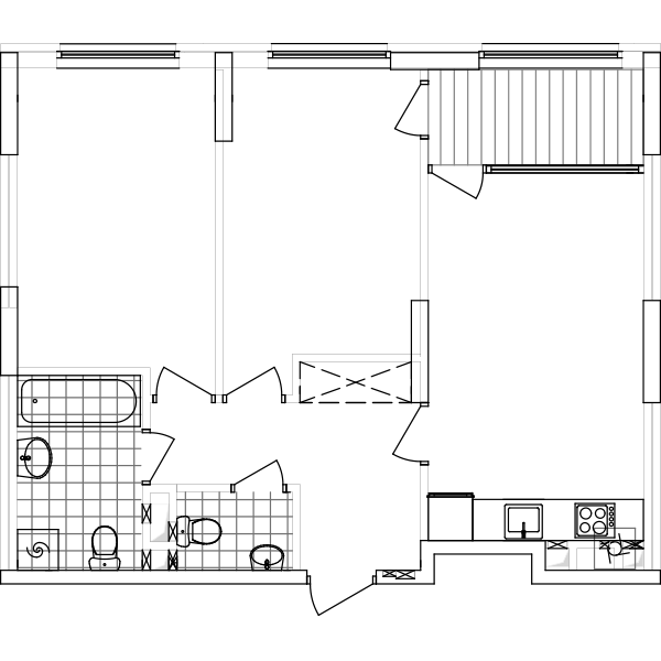 Flat plan