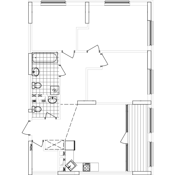 Flat plan